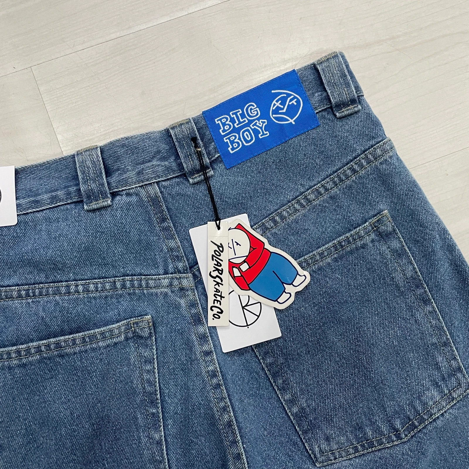 Polar Skate Co - Big Boy Jeans (Mid Blue) – photo 6